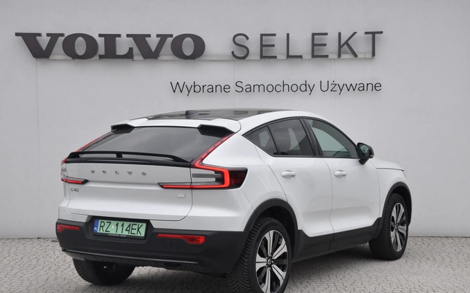 Volvo C40 cena 199900 przebieg: 4900, rok produkcji 2023 z Świebodzice małe 326